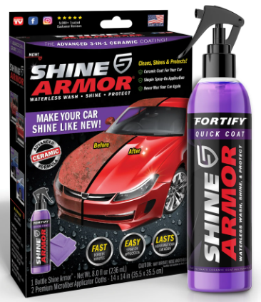 Restaurador de Pintura y Brillo para autos - SHINE ARMOR