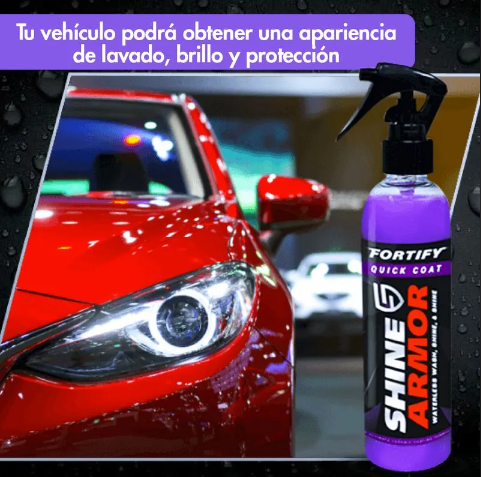 Restaurador de Pintura y Brillo para autos - SHINE ARMOR