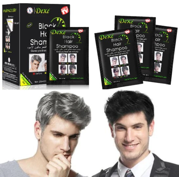 SHAMPOO NEGRO CUBRECANAS - Dexe