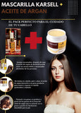 COMBO KARSELL , MASCARILLA + ACEITE DE ARGAN