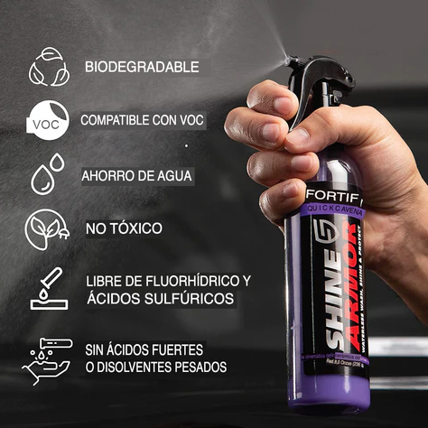 Restaurador de Pintura y Brillo para autos - SHINE ARMOR